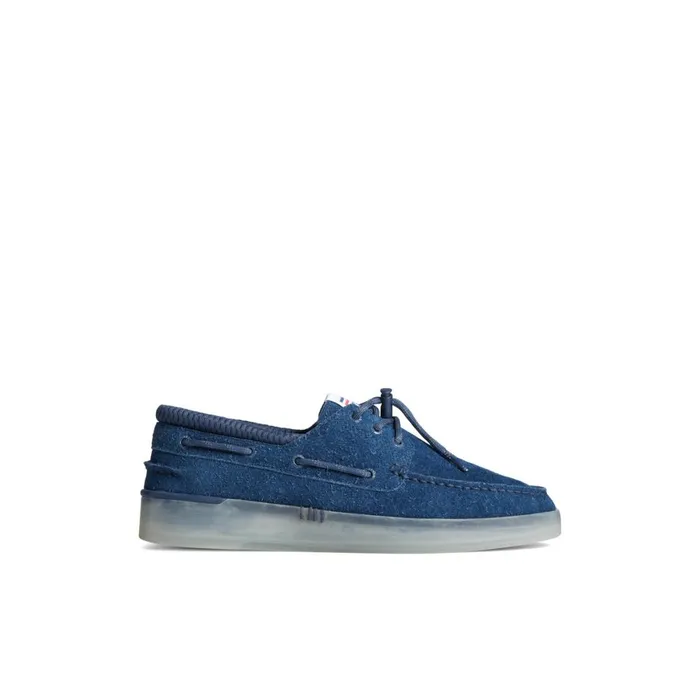 Sperry X Concepts Authentic Original 3Eye Cup Boat Shoe Blue Women Boat Shoes
