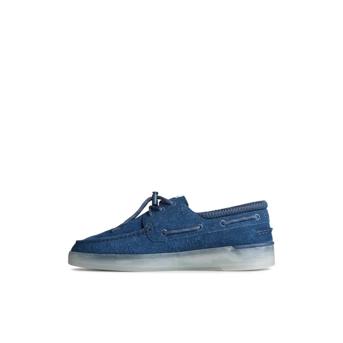 Sperry X Concepts Authentic Original 3Eye Cup Boat Shoe Blue Women Boat Shoes