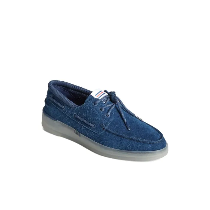 Sperry X Concepts Authentic Original 3Eye Cup Boat Shoe Blue Women Boat Shoes
