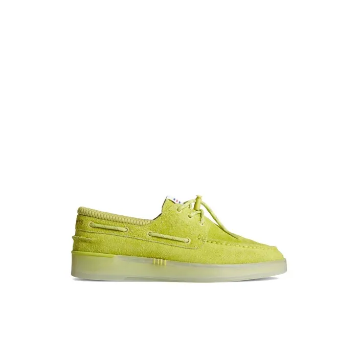 Sperry X Concepts Authentic Original 3Eye Cup Boat Shoe Green Men Boat Shoes