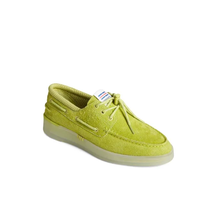 Sperry X Concepts Authentic Original 3Eye Cup Boat Shoe Green Men Boat Shoes