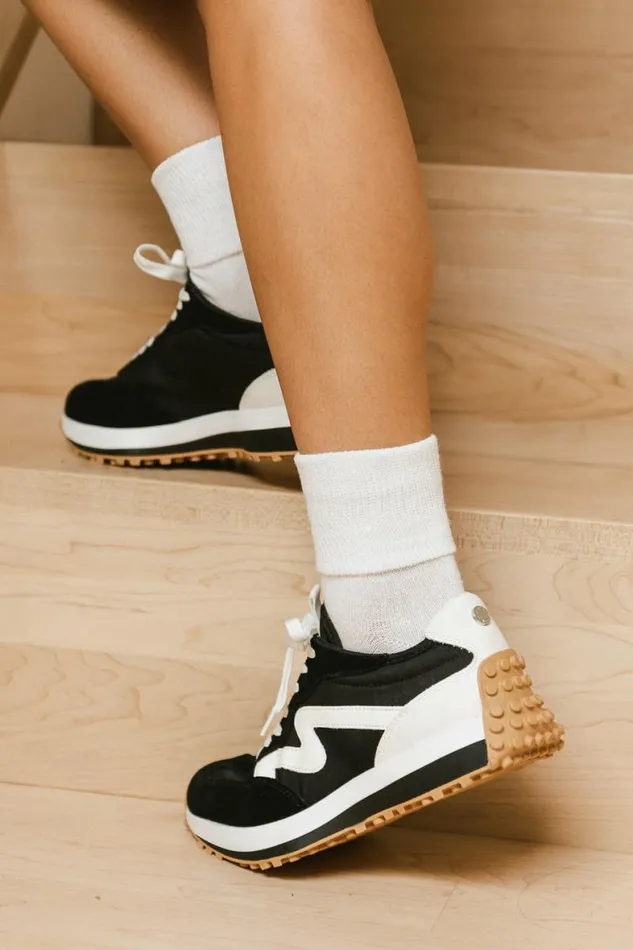 Steve Madden Campo Sneakers In Black Black Women Bohme Shoes
