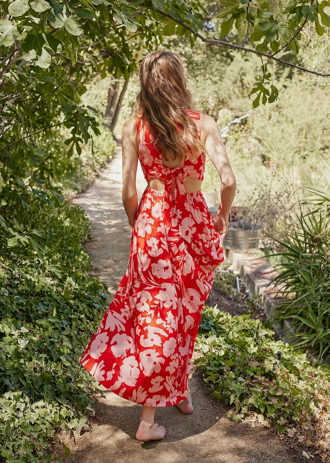 Still The One Maxi Dress Pinkfloral Women Lost Wander Dresses