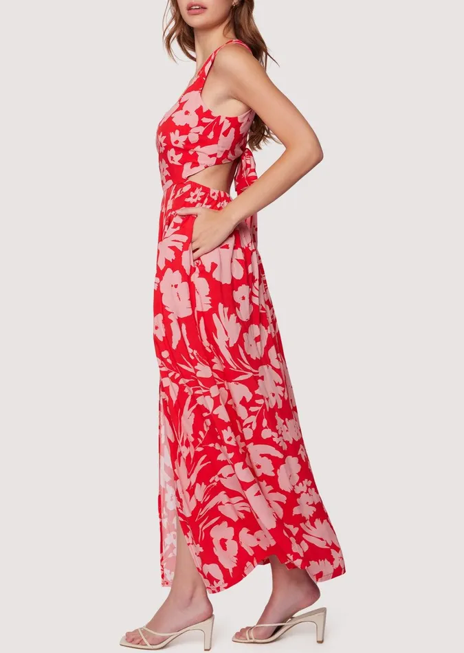 Still The One Maxi Dress Pinkfloral Women Lost Wander Dresses