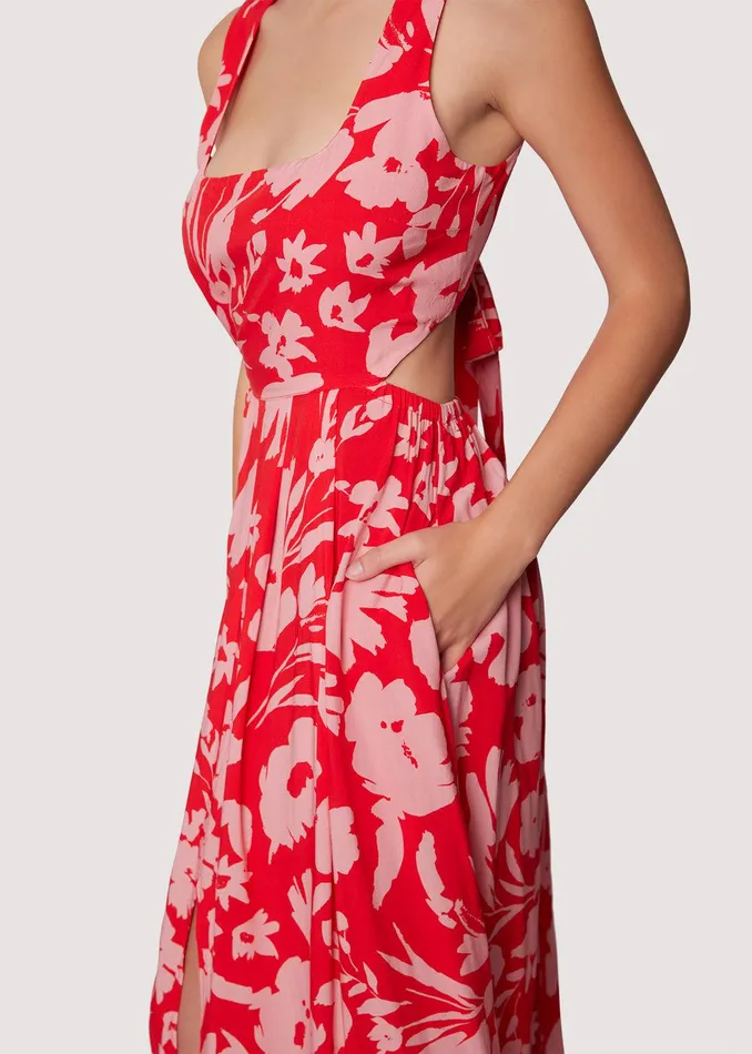 Still The One Maxi Dress Pinkfloral Women Lost Wander Dresses
