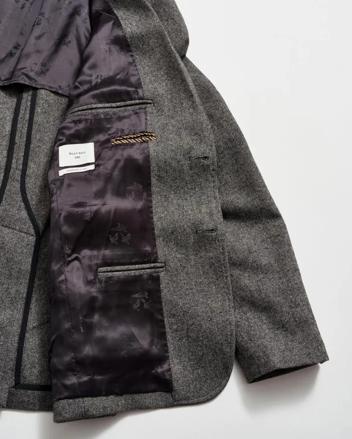 Suiting Men Billy Reid Archie Jacket Charcoal Grey