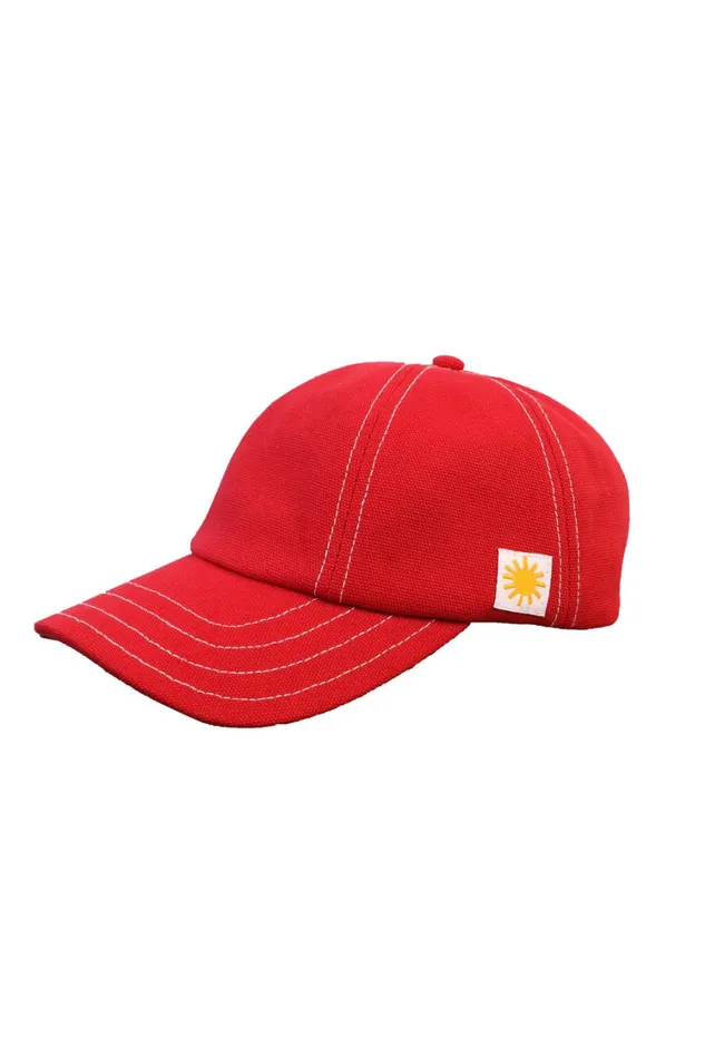 Sun Cap Red Shop LF Markey Headwear