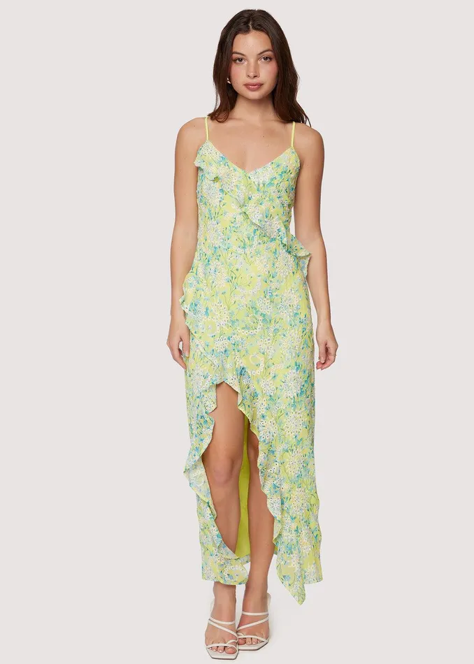 Sunbloom Maxi Dress Yellowmulti Women Lost Wander Dresses
