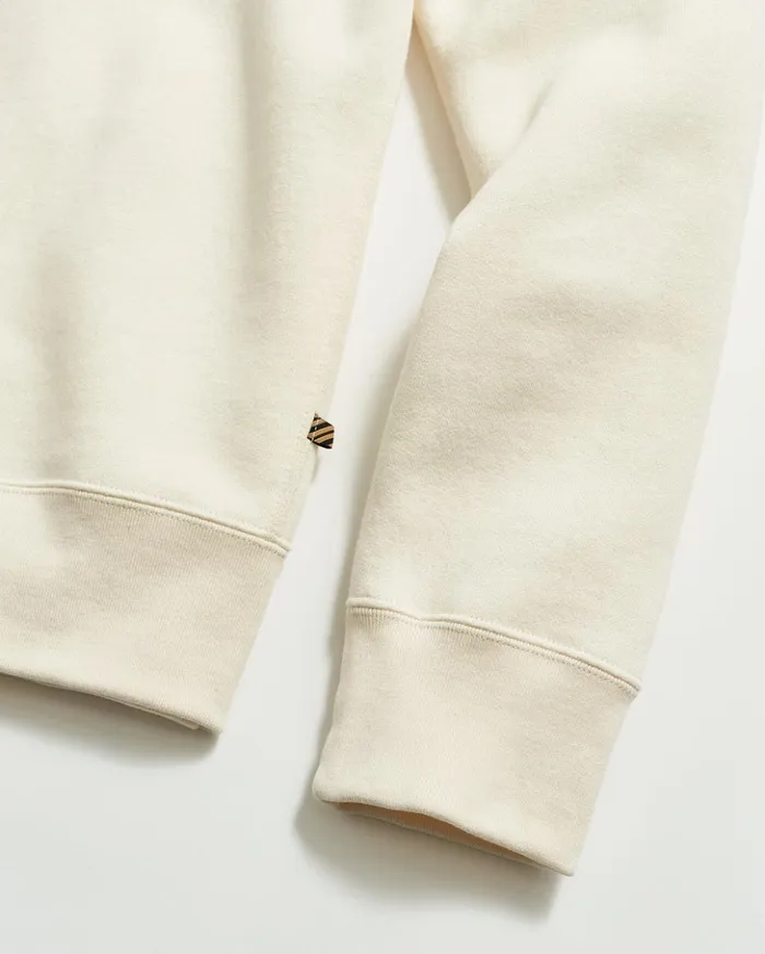 Sweaters and Sweatshirts Men Billy Reid Muscle Shoals Sound Crew Natural