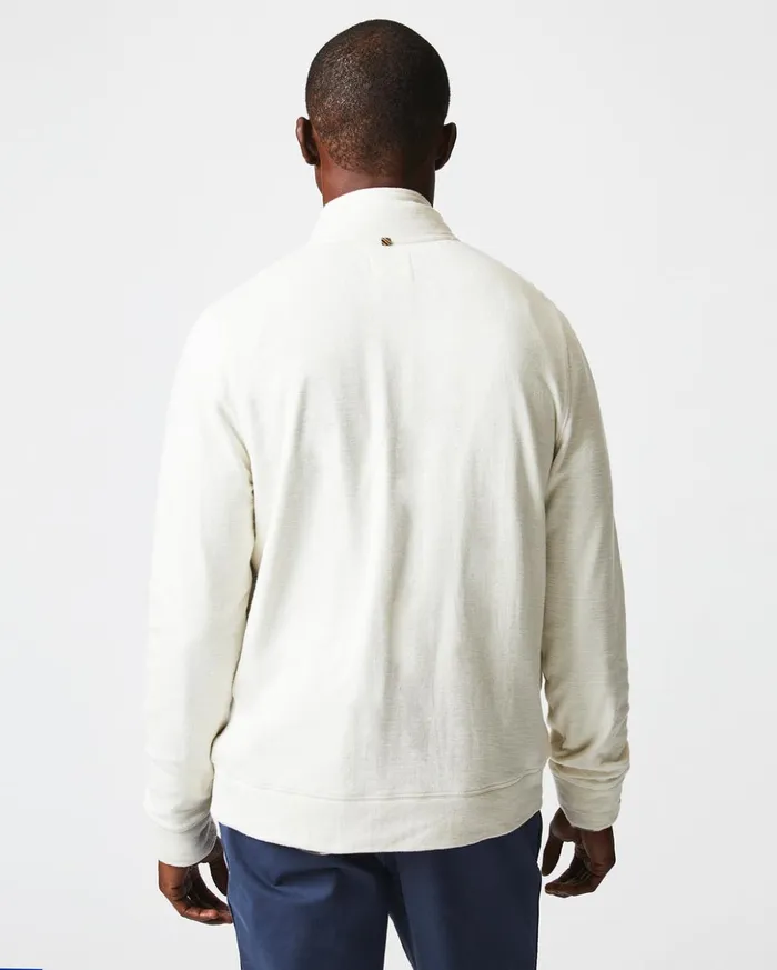 Sweaters and Sweatshirts Men Billy Reid Slub Cotton Cardigan Tinted White