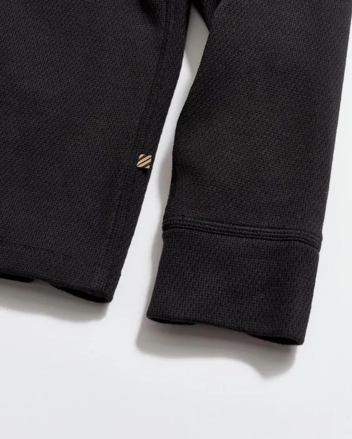 Sweaters and Sweatshirts Men Billy Reid Thermal Ls Crew Black
