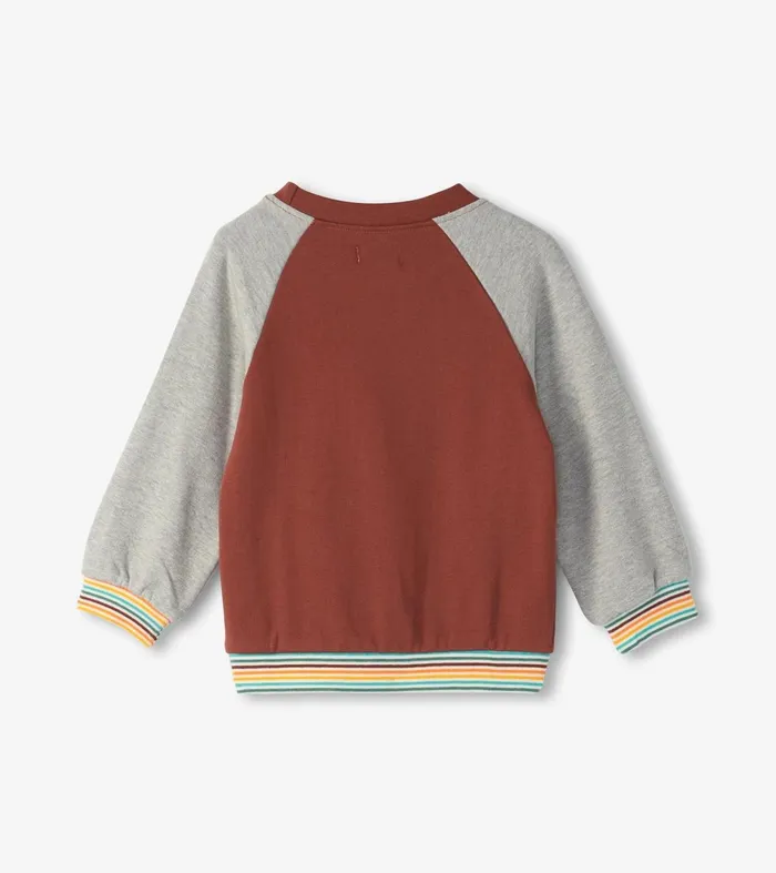 Sweaters Baby and Toddler Hatley Baby and Toddler Boys Tractor Pullover Sweatshirt