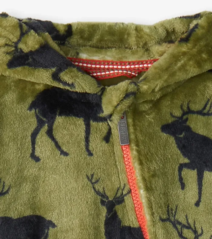 Sweaters Baby and Toddler Hatley Magestic Elk Baby Fleece Suit