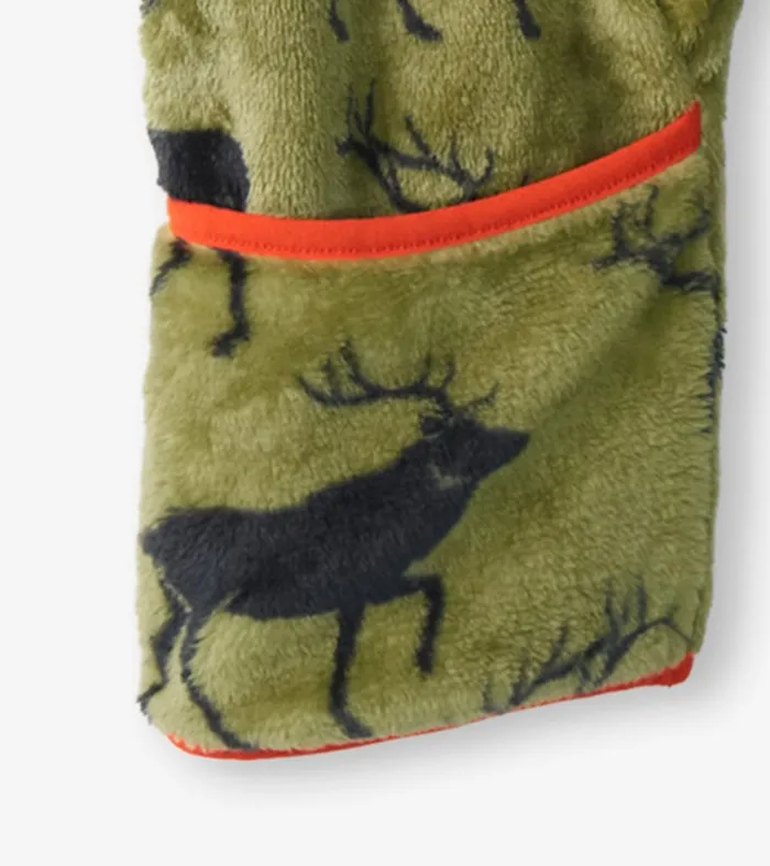 Sweaters Baby and Toddler Hatley Magestic Elk Baby Fleece Suit