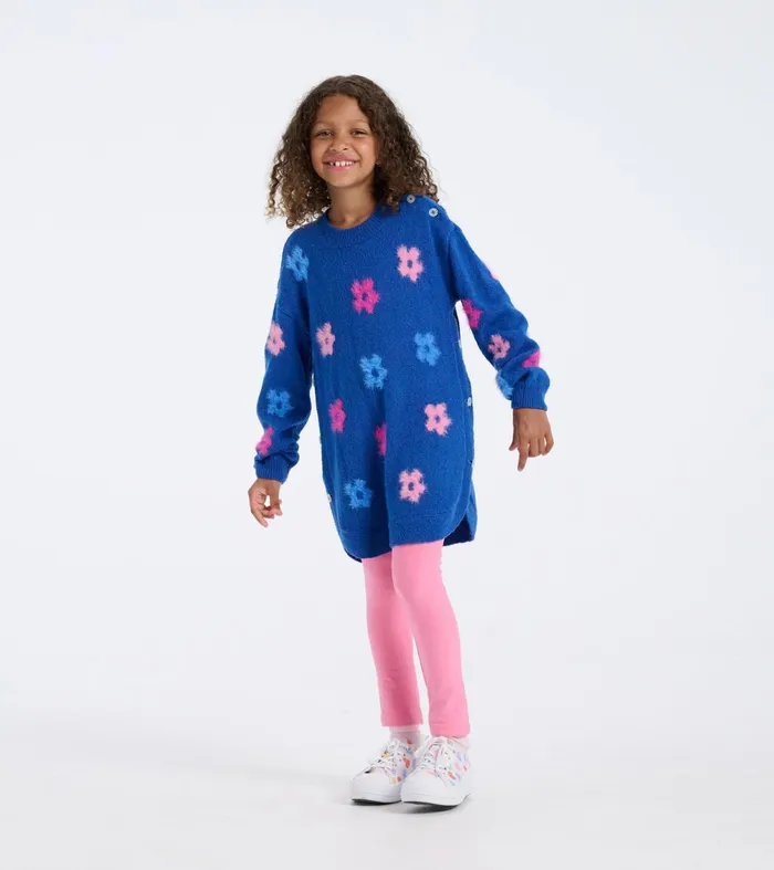 Sweaters Girls Hatley Girls Bold Flowers Sweater Tunic