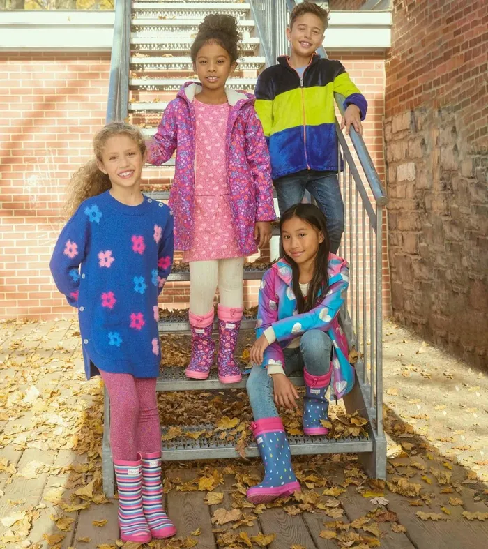 Sweaters Girls Hatley Girls Bold Flowers Sweater Tunic