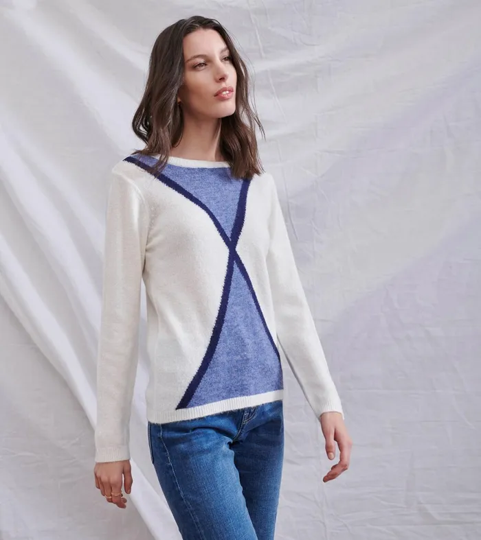 Sweaters Women Hatley Landscape Sweater 8211 River Crossing