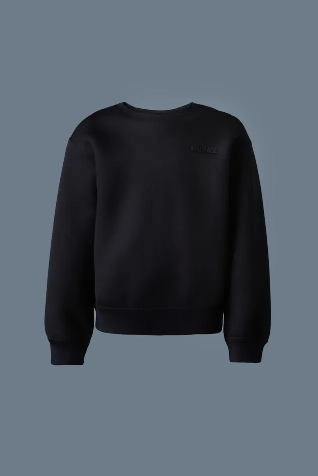 Sweatshirts and Sweatpants Kids Mackage SAWYER Doubleface Jersey Sweatshirt For Kids 814 Years Black