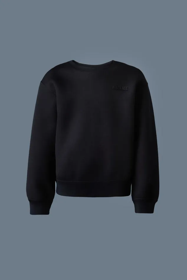 Sweatshirts and Sweatpants Kids Mackage SAWYERT Doubleface Jersey Sweatshirt For Toddlers 26 Years Black Sweatshirts and Sweatpants Kids Mackage SAWYERT Doubleface Jersey Sweatshirt For Toddlers 26 Years Black