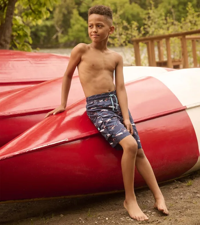 Swimwear Boys Hatley Boys Swimming Sharks Board Shorts