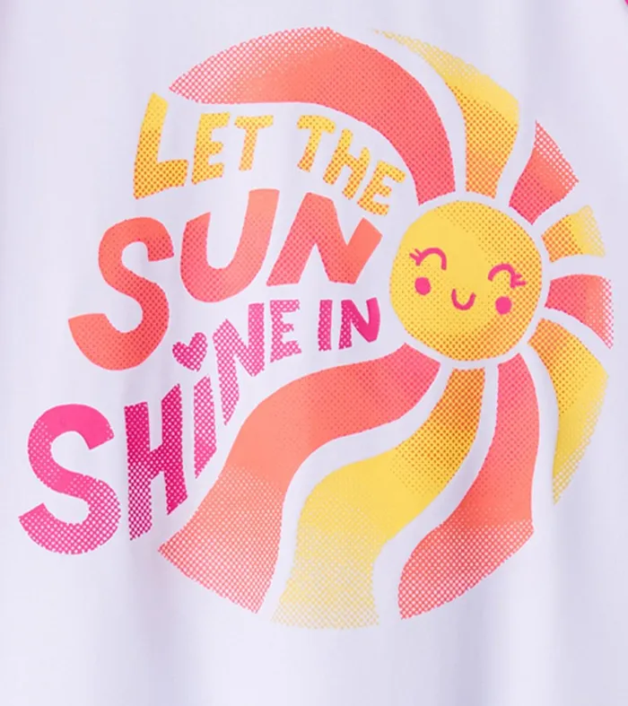 Swimwear Girls Hatley Girls Sunshine Long Sleeve Rashguard
