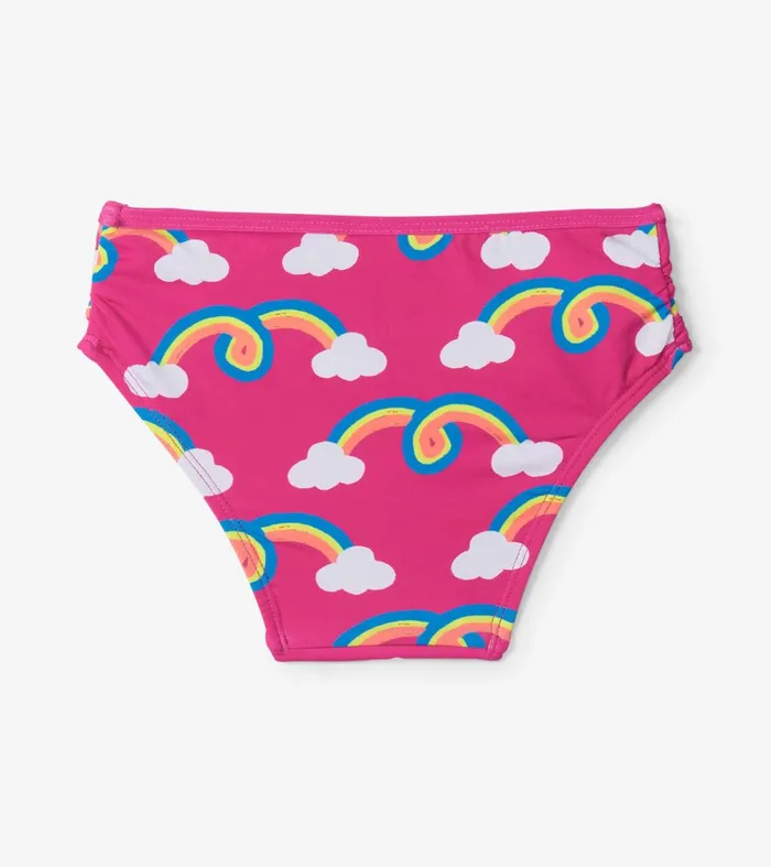 Swimwear Girls Hatley Rainbow Arch Rashguard Set