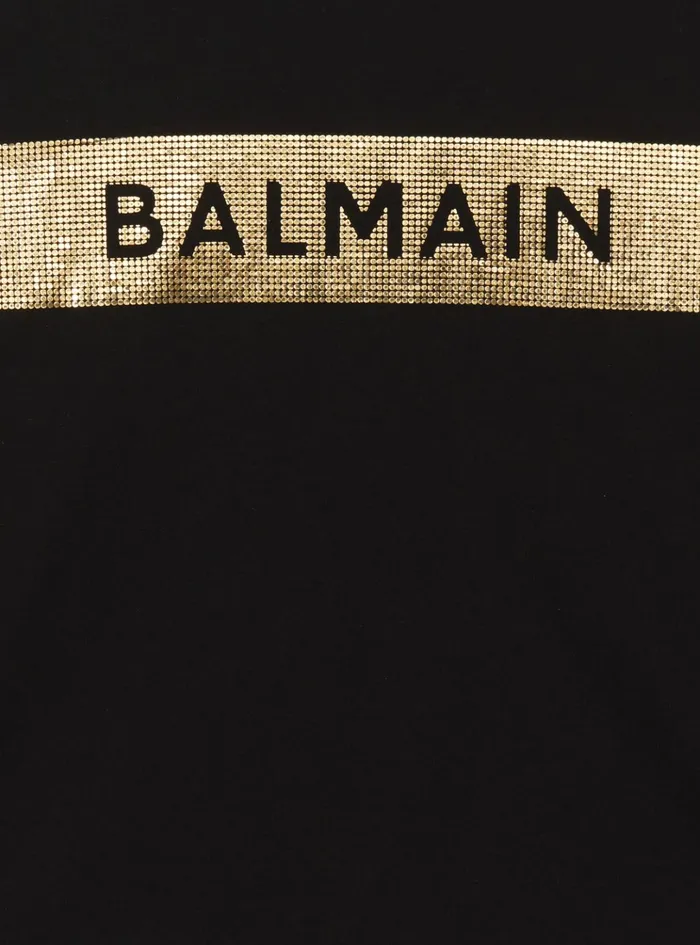 Tshirt Black Kids Balmain