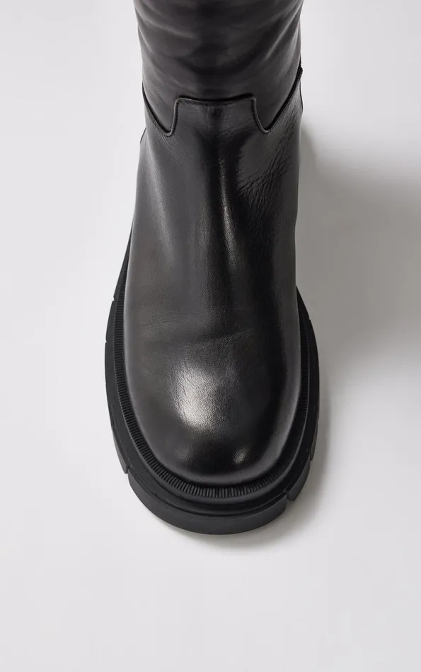 Tall Boots Women Mackage COMMANDER Shearlinglined Lug Sole R Leather Boot For Women Black Tall Boots Women Mackage COMMANDER Shearlinglined Lug Sole R Leather Boot For Women Black