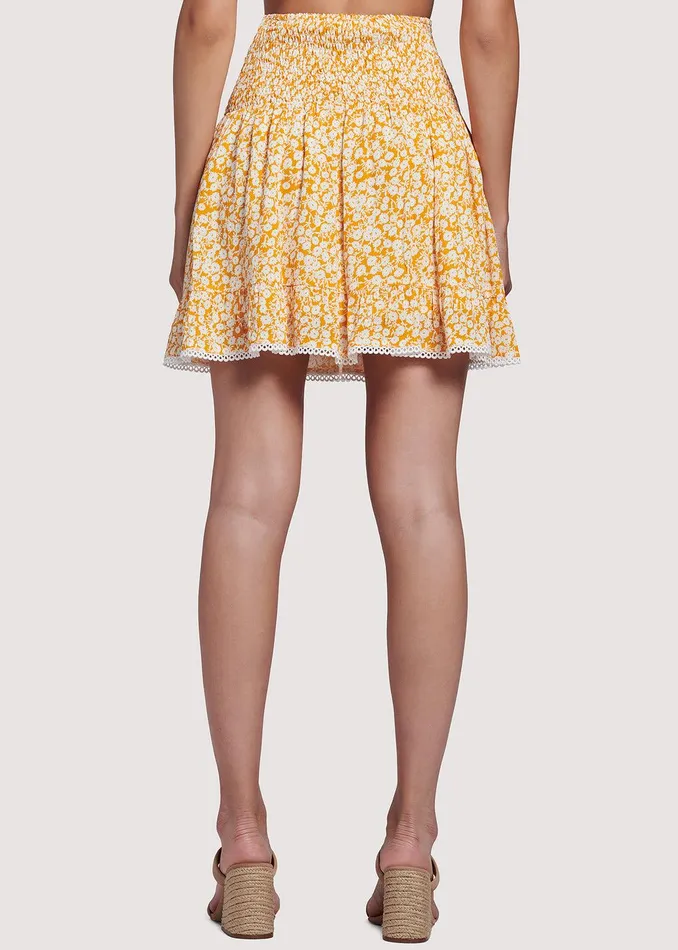 Tangerine Dream Mini Skirt Radiantyellow Women Lost Wander Skirts