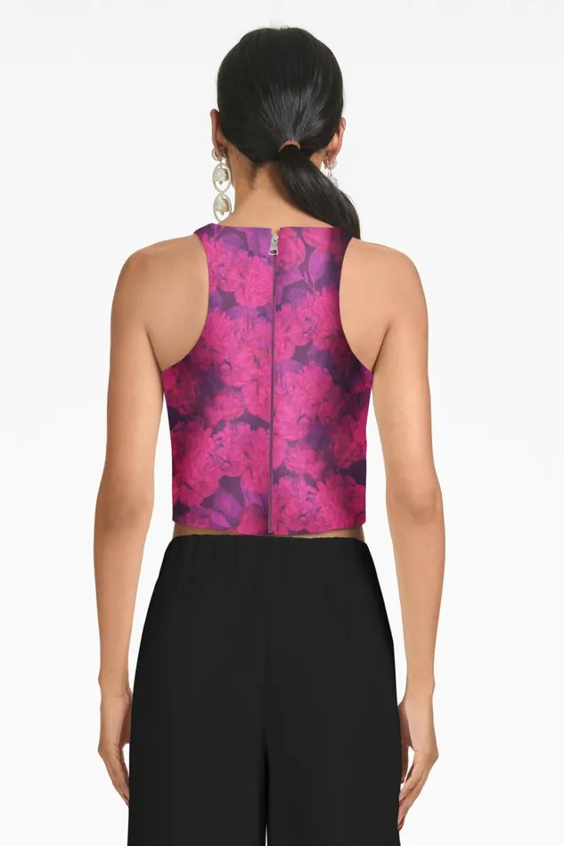 Tops and Blouses Women Sachin and Babi Lexie Top 8211 Magenta Bloom