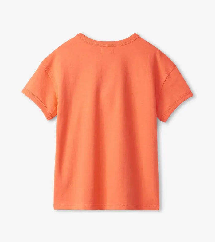 Tops Girls Hatley Boys Dino Glow Graphic Tee