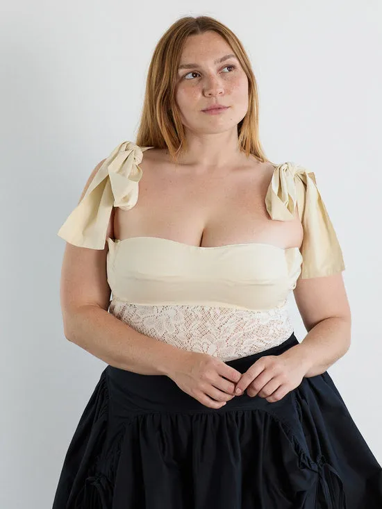 Tops Open Wings Top Ivory Lisa Says Gah Women