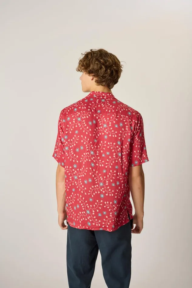 Tops Shop Natalie Martin KEVIN SHIRT Pinwheel Barn Red