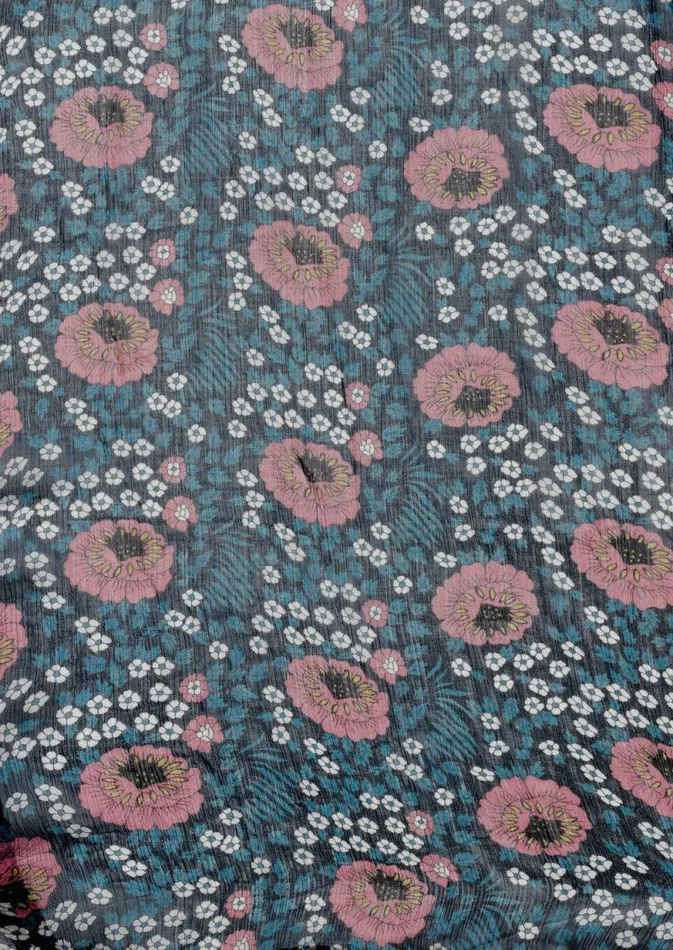Tops Shop Natalie Martin VIOLET TOP Vintage Flowers Indigo