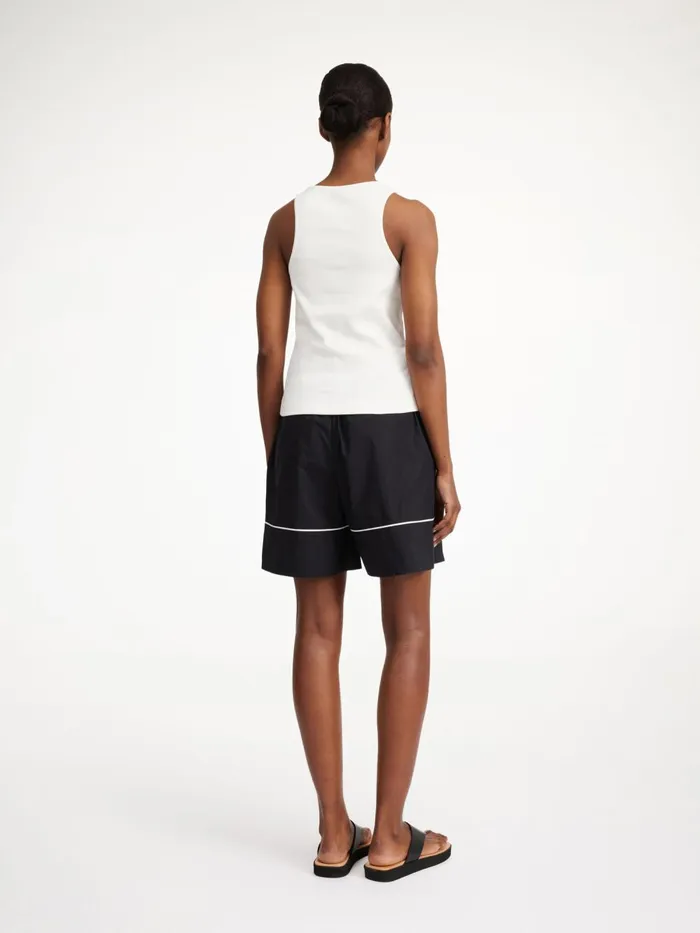 Tops Women By Malene Birger Amanias Tank Top Soft White