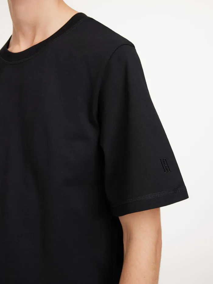 Tops Women By Malene Birger Hedil Tshirt Black Tops Women By Malene Birger Hedil Tshirt Black