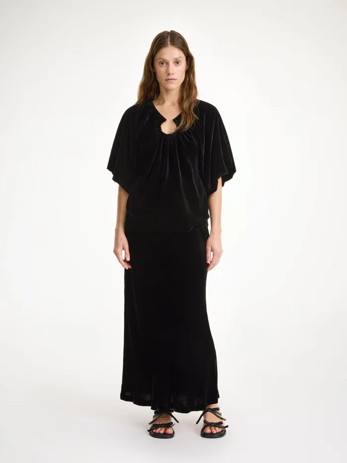 Tops Women By Malene Birger Loela Blouse Black