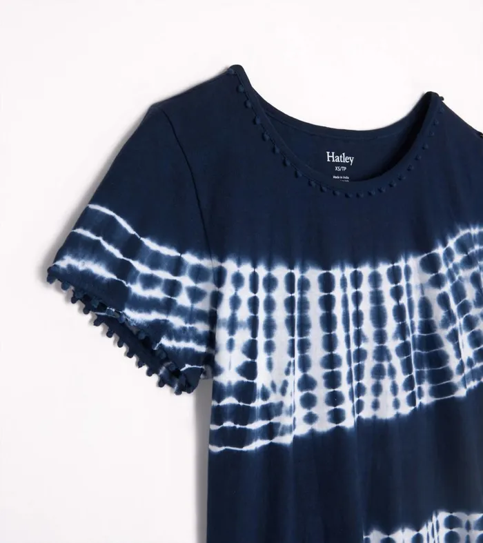 Tops Women Hatley Emma Tee 8211 Waterside Tie Dye