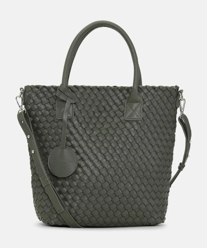 Tote Bag 8211 Army Gun Metal Accessories Ilse Jacobsen Bags
