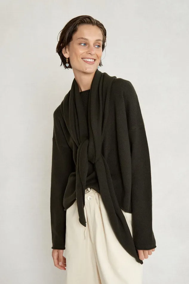 Triangle Scarf Moss Women Chan Luu Scarves