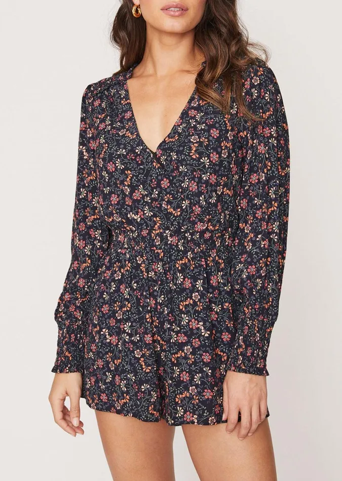 Trip To Louvre Romper Blkmt Women Lost Wander Romper And Jumpsuits