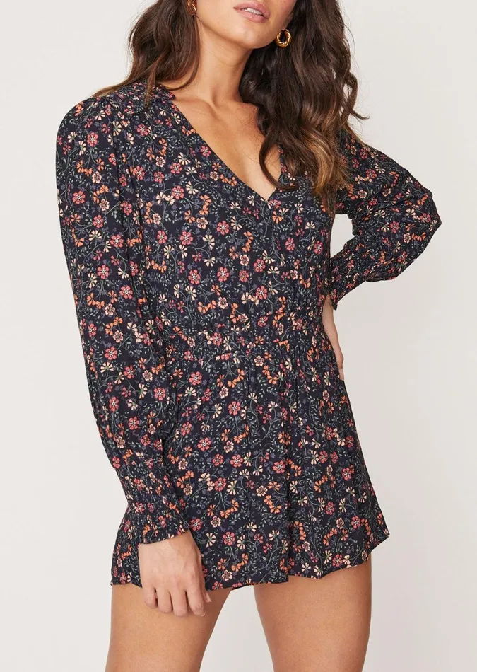 Trip To Louvre Romper Blkmt Women Lost Wander Romper And Jumpsuits