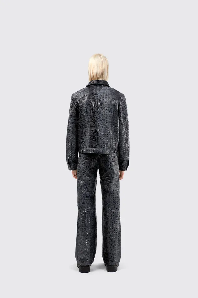 TrousersandShorts Women Camper Leather Pants Dark Gray Leather Trousers TrousersandShorts Women Camper Leather Pants Dark Gray Leather Trousers