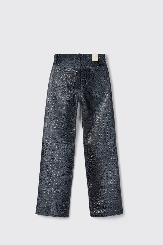TrousersandShorts Women Camper Leather Pants Dark Gray Leather Trousers TrousersandShorts Women Camper Leather Pants Dark Gray Leather Trousers