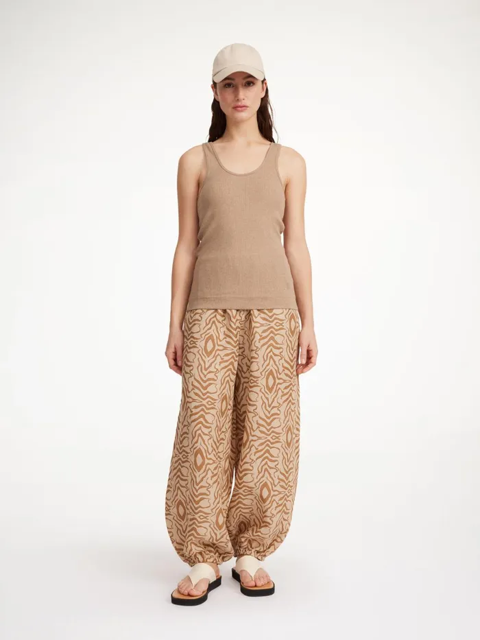 Trousers Women By Malene Birger Lumonas Trousers Peacock