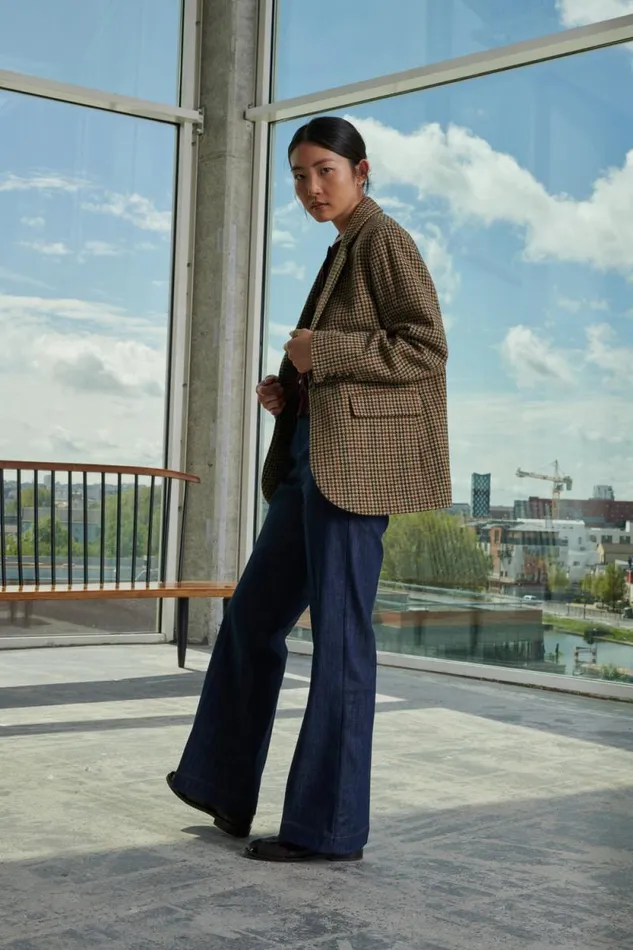 Trousers Women Soeur CALIFORNIE JEANS Raw Denim