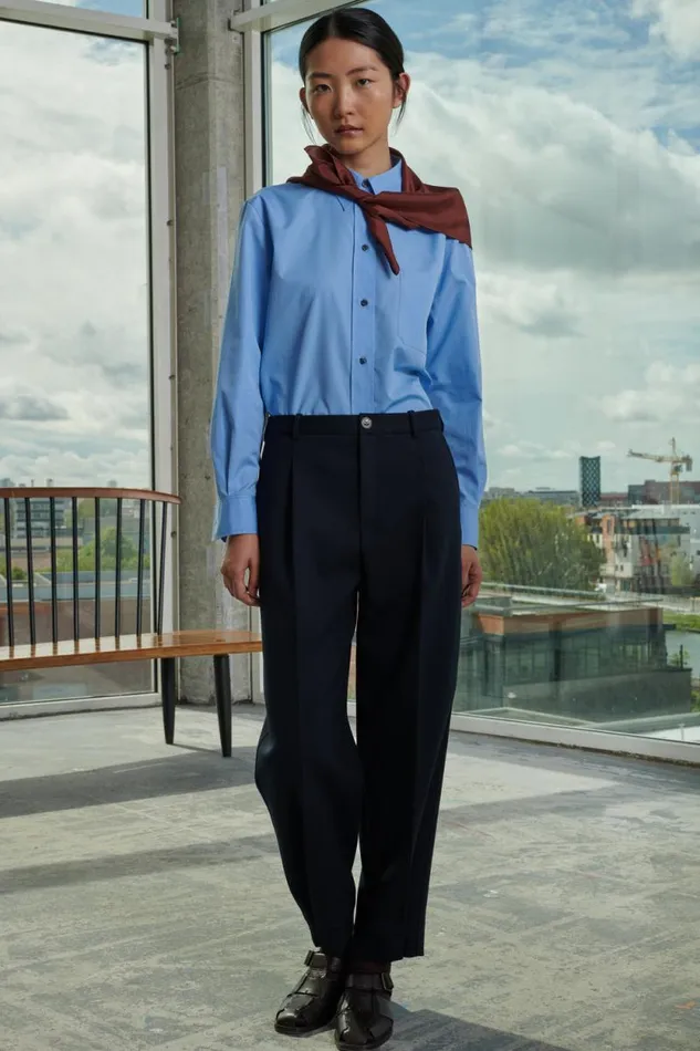 Trousers Women Soeur FELIX TROUSERS Navy