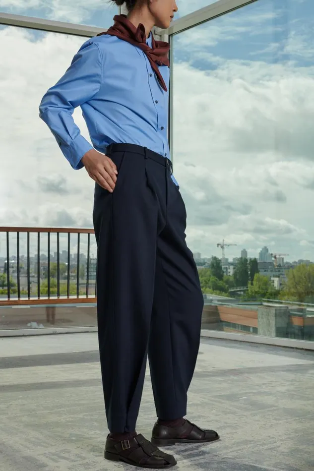 Trousers Women Soeur FELIX TROUSERS Navy
