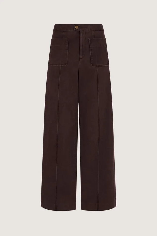 Trousers Women Soeur HARRY TROUSERS Plum