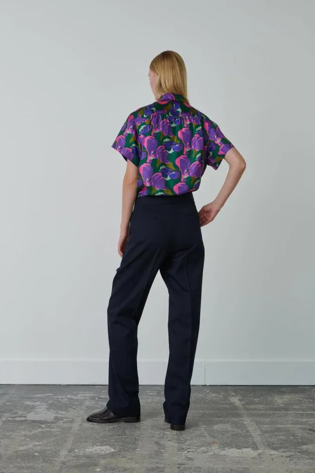 Trousers Women Soeur VALENCIA TROUSERS Navy